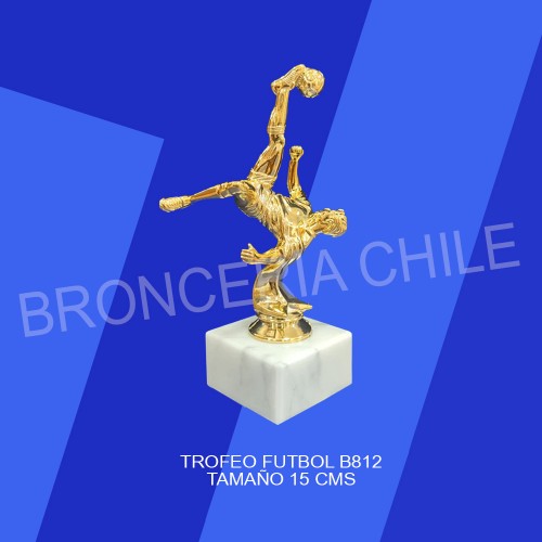 Trofeo Metalizado Futbol